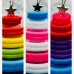 Christmas Tree Decoration LGBT Handmade Button Tree in Transgender, Bisexual and Pride Colours Ideal Decoration for Your Tree UK