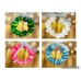 Handmade Button Christmas Wreath Hanging Wreath Decoration for Your Christmas Tree and Home Available in Various Colours UK