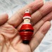 Santa Button Tree Decoration Ideal for Your Christmas Tree Handmade Smiling Father Christmas Tree Ornament UK