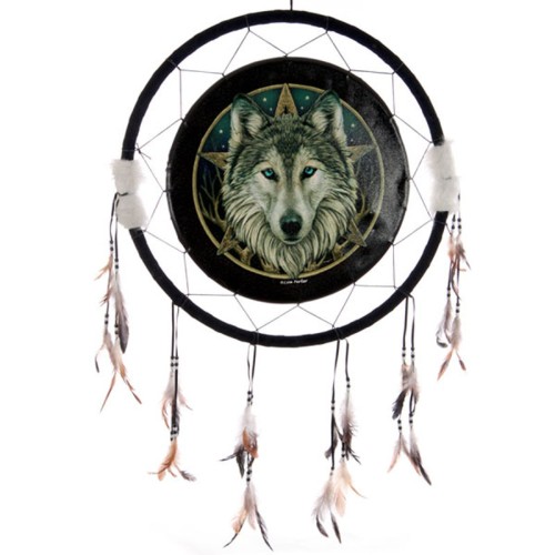 Dreamcatcher (Large) - Lisa Parker Celtic Wolf