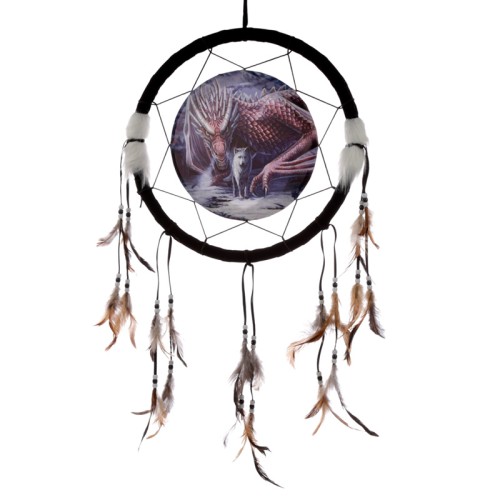 Dreamcatcher (Medium) - Lisa Parker Alliance Dragon & Wolf