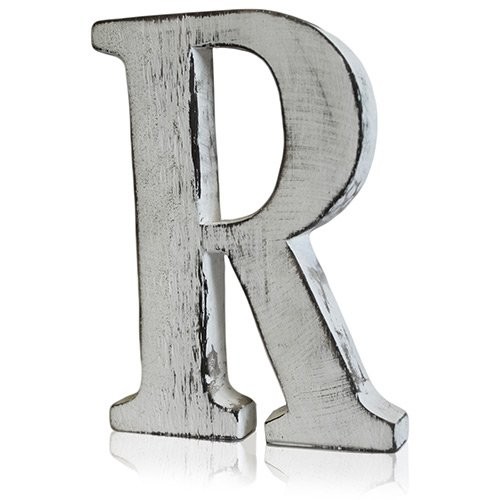 Shabby Chic Letters - R Shabby Chic Letters - R