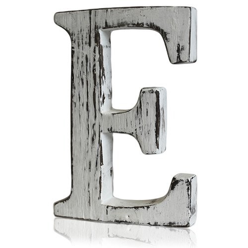 Shabby Chic Letters - E Shabby Chic Letters - E