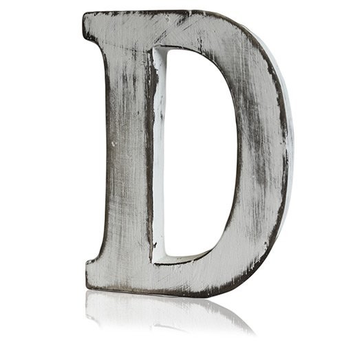 Shabby Chic Letters - D Shabby Chic Letters - D