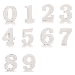 Shabby Chic Numbers - 1 Though 0 (10)