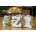 Wooden Birthday Numbers - No.2 Wooden Birthday Numbers - No.2