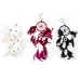 Bali Dreamcatchers - Medium Round - Black/White/Red Bali Dreamcatchers - Medium Round - Black/White/Red