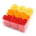 Set of 9 Soap Flower Box - Peach Roses Set of 9 Soap Flower Box - Peach Roses