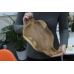 Teak Leaf Shaped Bowl - aprox 32cm Teak Leaf Shaped Bowl - aprox 32cm