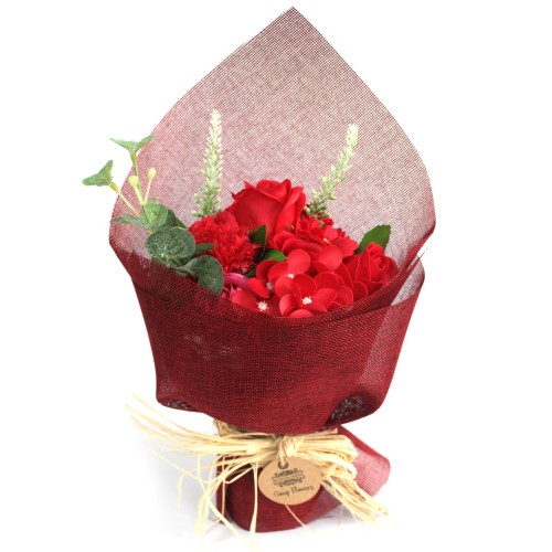 Standing Soap Flower Bouquet - Red Standing Soap Flower Bouquet - Red