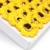 10 Craft Soap Flowers - Sml Sunflower - Yellow 10 Craft Soap Flowers - Sml Sunflower - Yellow