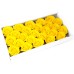 10 Craft Soap Flowers - Lrg Rose - Yellow 10 Craft Soap Flowers - Lrg Rose - Yellow