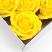 10 Craft Soap Flowers - Lrg Rose - Yellow 10 Craft Soap Flowers - Lrg Rose - Yellow