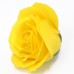 10 Craft Soap Flowers - Lrg Rose - Yellow 10 Craft Soap Flowers - Lrg Rose - Yellow