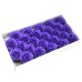 10 Craft Soap Flowers - Lrg Rose - Violet 10 Craft Soap Flowers - Lrg Rose - Violet