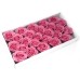 10 Craft Soap Flowers - Lrg Rose - Rose 10 Craft Soap Flowers - Lrg Rose - Rose