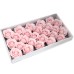 10 Craft Soap Flowers - Lrg Rose - Pink 10 Craft Soap Flowers - Lrg Rose - Pink