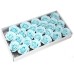 10 Craft Soap Flowers - Lrg Rose - Baby Blue 10 Craft Soap Flowers - Lrg Rose - Baby Blue