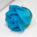 10 Craft Soap Flowers - Med Rose - Sky Blue 10 Craft Soap Flowers - Med Rose - Sky Blue