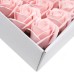 10 Craft Soap Flowers - Med Rose - Pink 10 Craft Soap Flowers - Med Rose - Pink