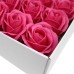 10 Craft Soap Flowers - Med Rose - Rose 10 Craft Soap Flowers - Med Rose - Rose