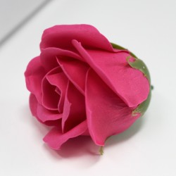 10 Craft Soap Flowers - Med Rose - Rose