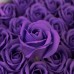 10 Craft Soap Flowers - Med Rose - Lavender 10 Craft Soap Flowers - Med Rose - Lavender