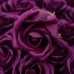 10 Craft Soap Flowers - Med Rose - Deep Violet 10 Craft Soap Flowers - Med Rose - Deep Violet