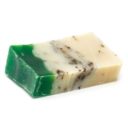 Green Tea - Olive Oil Soap - SLICE approx 100g