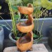 Teak Three Bowl Standing aprox 50cm Teak Three Bowl Standing aprox 50cm