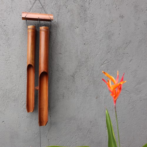 Bamboo Windchime - Natural finish - 4 Big Tubes Bamboo Windchime - Natural finish - 4 Big Tubes