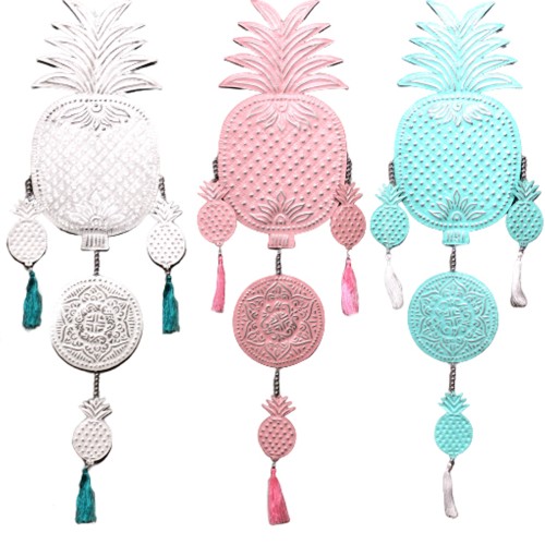 Aluminium Mobile - Pineapples (assorted colors) Aluminium Mobile - Pineapples (assorted colors)