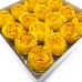 10 Craft Soap Flower - Ext Large Peony - Yellow 10 Craft Soap Flower - Ext Large Peony - Yellow