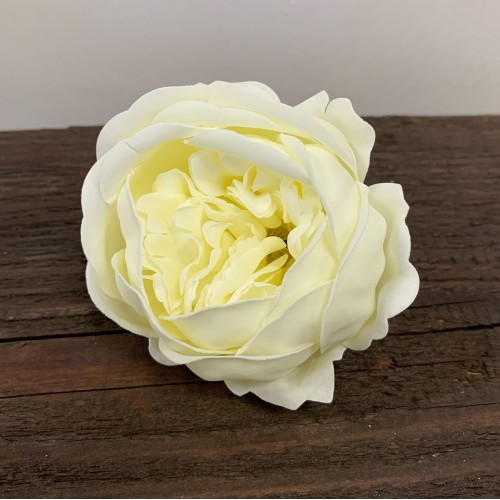 10 Craft Soap Flower - Ext Large Peony - Ivory 10 Craft Soap Flower - Ext Large Peony - Ivory