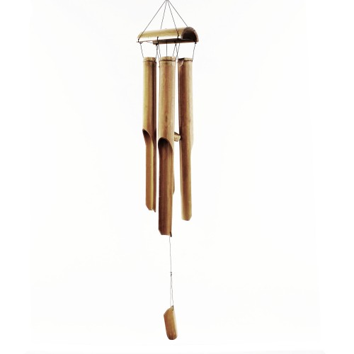 Bamboo Windchime - Natural finish - 4 Large Tubes Bamboo Windchime - Natural finish - 4 Large Tubes