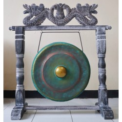 Medium Gong in Stand - 50cm - Greenwash