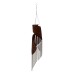 Coconut Leaf Wind Chimes - Chocolate Coconut Leaf Wind Chimes - Chocolate