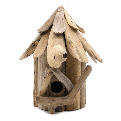 Driftwood Birdbox - Wallhanging Driftwood Birdbox - Wallhanging