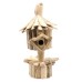 Driftwood Birdbox - On Stand Driftwood Birdbox - On Stand