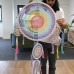 Large Dreamcatcher (55cm) - Pastel Rainbow Large Dreamcatcher (55cm) - Pastel Rainbow