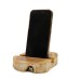 Lrg Gamal Wood Phone Holder - Whitewash Lrg Gamal Wood Phone Holder - Whitewash