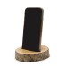 Small Log Phone Holder (slot) - Natural Small Log Phone Holder (slot) - Natural