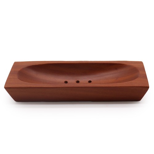 Classic Mahogany Soap Dish - Rectangle Classic Mahogany Soap Dish - Rectangle