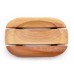 Classic Mahogany Soap Dish - Oval in Rectangle Classic Mahogany Soap Dish - Oval in Rectangle