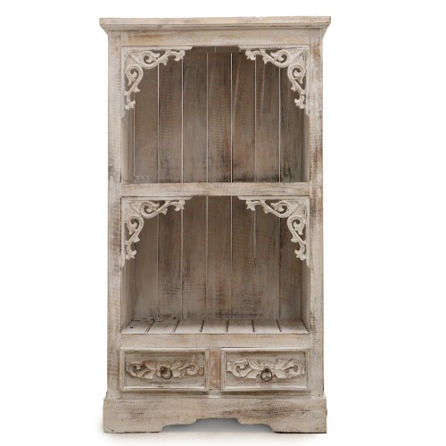 Albasia Bathroom Cabinet - Whitewash Albasia Bathroom Cabinet - Whitewash