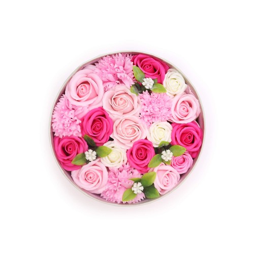 Round Box - Baby Blessings - Pinks Round Box - Baby Blessings - Pinks