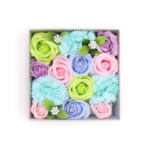 Square Box - Baby Blessings - Blues Square Box - Baby Blessings - Blues