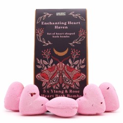 Enchanting Heart Heaven Bath Heart Gift Set